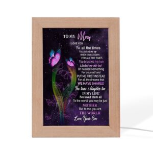 You’Re The World Frame Lamp, Picture Frame&hellip;