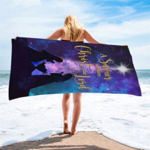 A Savior Is Born Christ The Lord Christian Christmas Beach Towel Christian Beach Towel Summer Towels 2 vet6si.jpg