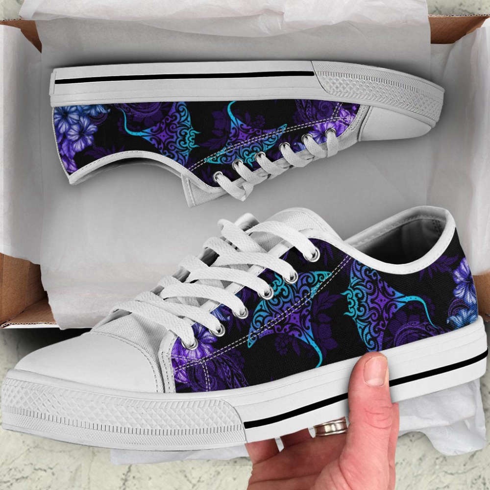Aboriginal shoes Beautiful Ray Hibiscus Hawaii Low Top Shoes, Low Top Designer Shoes, Low Top Sneakers