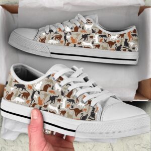 All Cats Pattern Sk Low Top Shoes,&hellip;
