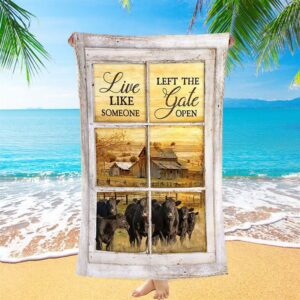 Angus Cow Live Like Someone Left The&hellip;