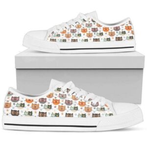 Animal Cat Prints Low Top Shoes Sneaker,&hellip;