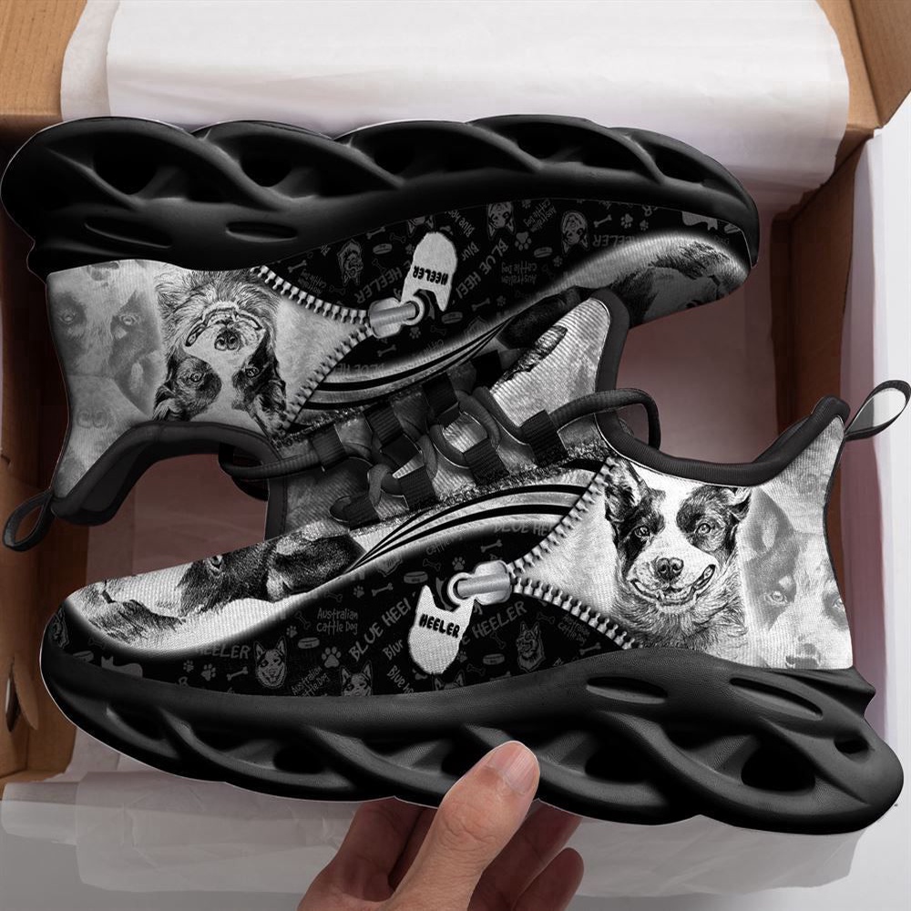 Australian Cattle Dog Sketch Max Soul Shoes, Max Soul Sneakers, Max Soul Shoes