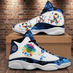 Autism Awareness Be Kind Puzzle Basketball Shoes,&hellip;