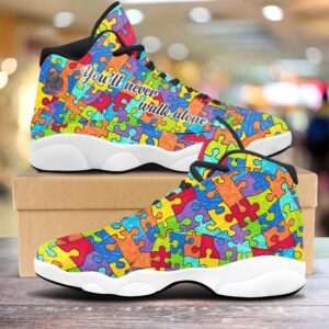 Autism You Will Never Walk Alone Basketball&hellip;