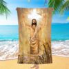 Baby Turtle God Says You Are Beach Towel, Christian Beach Towel, Summer Towels