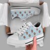 Baseball Ball Pattern Low Top Canvas Print Shoes, Low Top Sneakers, Sneakers Low Top