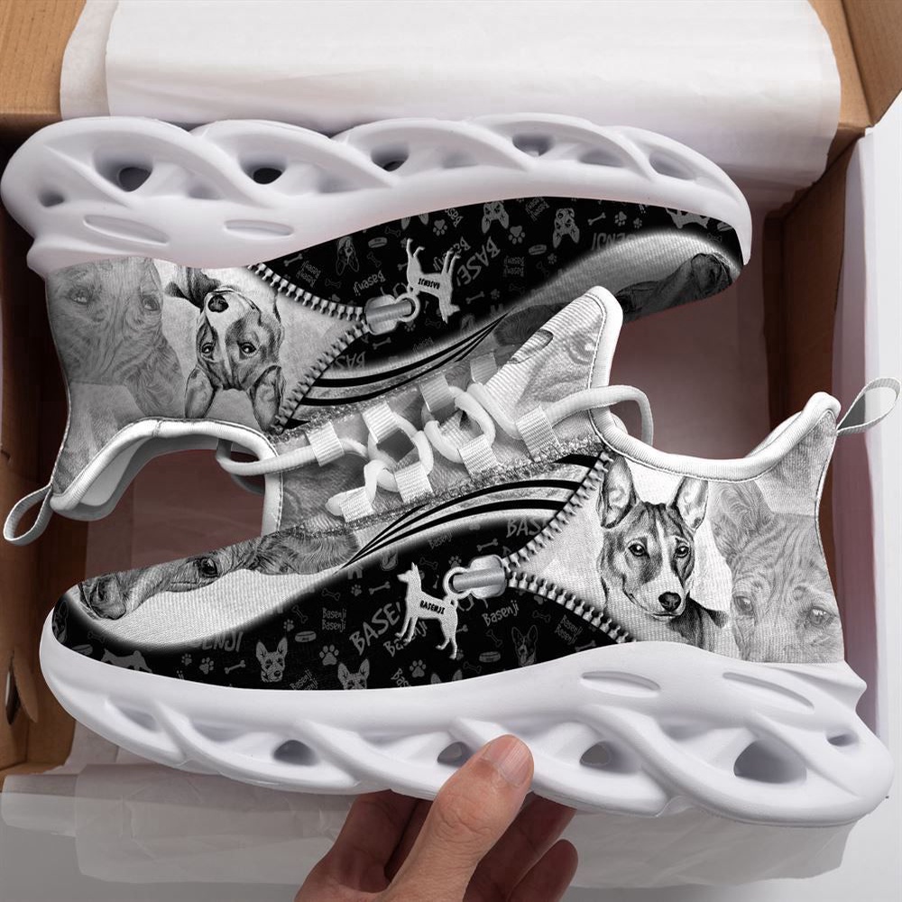 Basenji Sketch Max Soul Shoes, Max Soul Sneakers, Max Soul Shoes