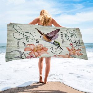 Be Still I Am God Hummingbird Orange&hellip;