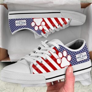 Best Dog Dad Ever Usa Flag Low&hellip;