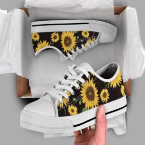 Best Sunflower Shoes Sunflower Cute Low Top&hellip;