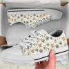 Bichon Frisé Low Top Shoes, Designer Low Top Shoes, Low Top Sneakers
