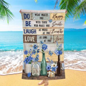 Blue Flower Do What Makes You Happy&hellip;