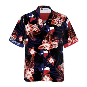 Bluebonnet Don t Mess with Texas Hawaiian Shirt Texas Hawaii Shirt Texas Shirt 3 md7szl.jpg