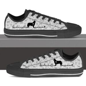 Border Collie Low Top Designer Low Top Shoes Low Top Sneakers 4 dkzsei.jpg