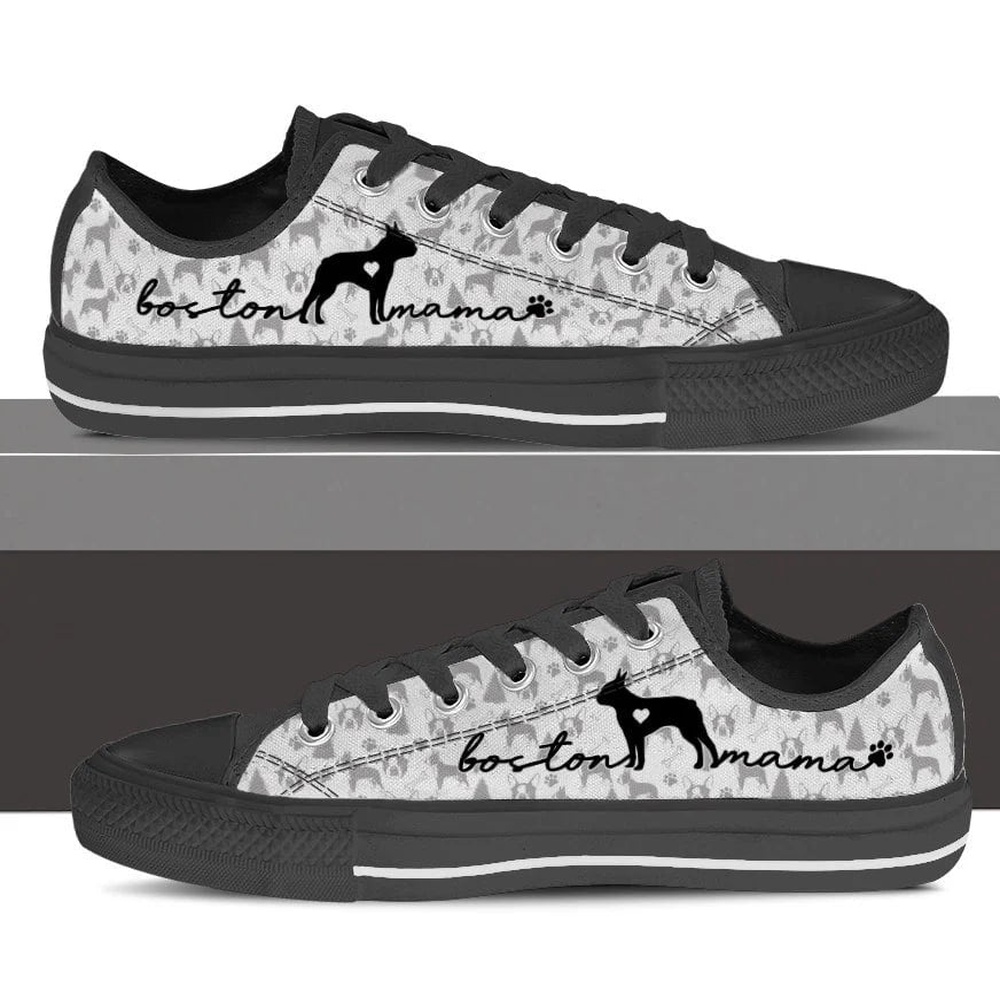 Boston Terrier Low Top Shoes, Designer Low Top Shoes, Low Top Sneakers Boston Terrier Low Top Shoes, Designer Low Top Shoes, Low Top Sneakers