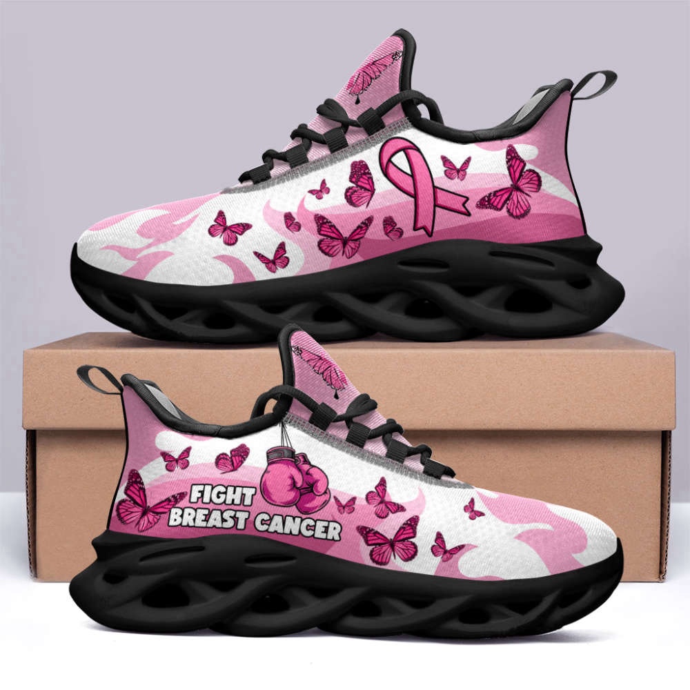 Boxing Gloves Breast Cancer Shoes Support Fight Light Sports, Max Soul Sneakers, Max Soul Shoes