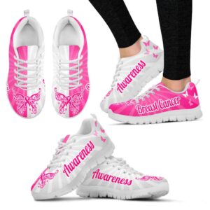 Breast Cancer Shoes 2 Color Sneaker Walking&hellip;