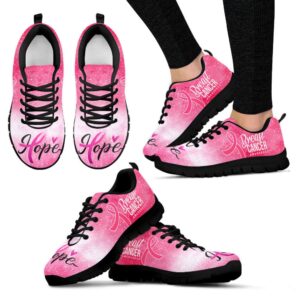 Breast Cancer Shoes Awareness Hope Sneaker Walking&hellip;
