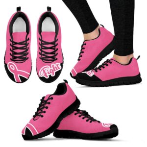Breast Cancer Shoes Fight Casual Sneaker Walking&hellip;