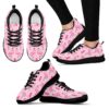 Breast Cancer Shoes Flower Black Sneaker Walking Shoes, Designer Sneakers, Best Running Shoes Breast Cancer Shoes Flower Black Sneaker Walking Shoes, Designer Sneakers, Best Running Shoes