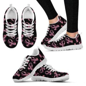 Breast Cancer Shoes Flower Sneaker Walking Shoes,&hellip;