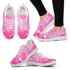 Breast Cancer Shoes Hexagonal Sneaker Walking Shoes,&hellip;