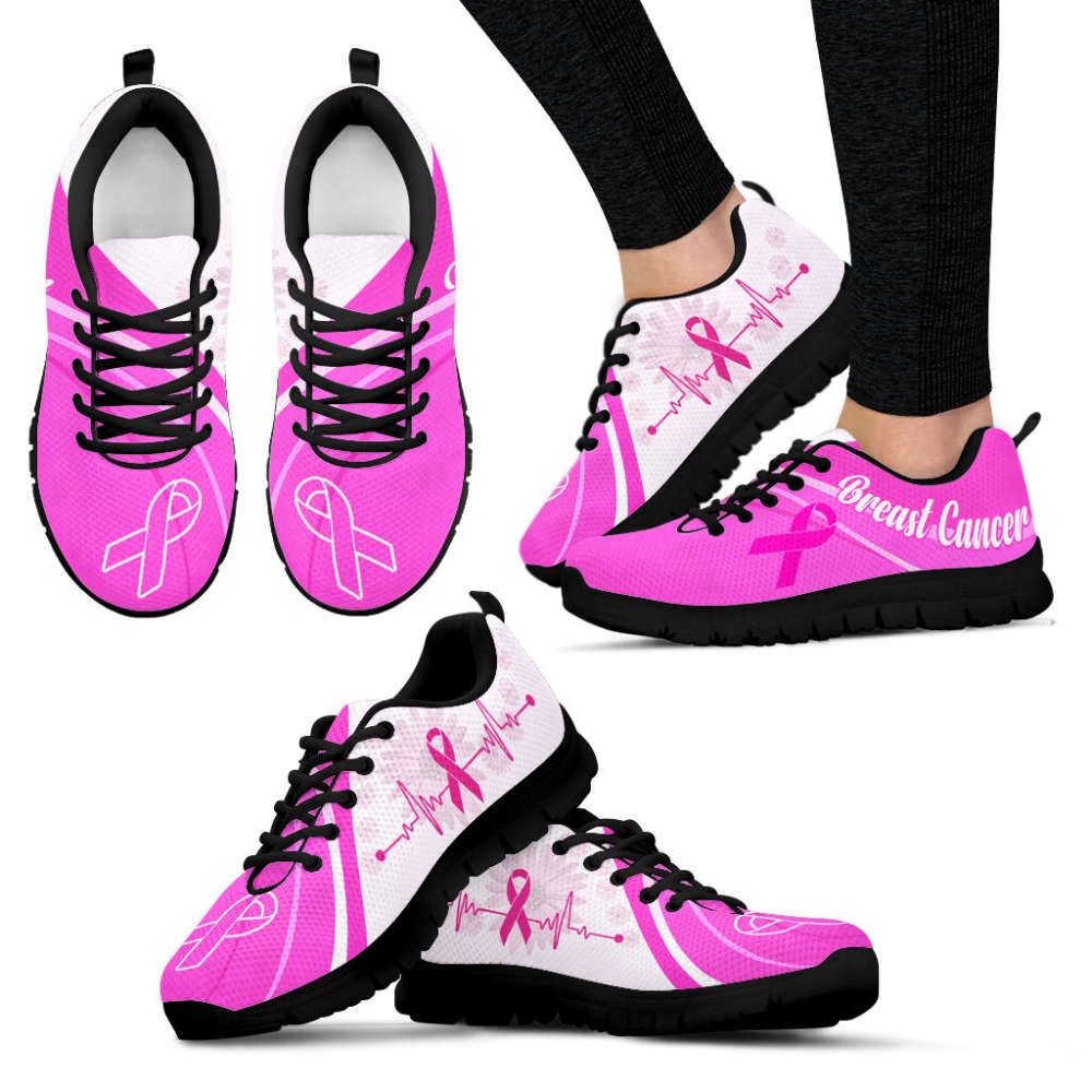 Breast Cancer Shoes Pink White Sneaker Walking Shoes,, Designer Sneakers, Best Running Shoes Breast Cancer Shoes Pink White Sneaker Walking Shoes,, Designer Sneakers, Best Running Shoes