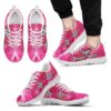 Breast Cancer Shoes Plaid Sneaker Walking Shoes, Designer Sneakers, Best Running Shoes