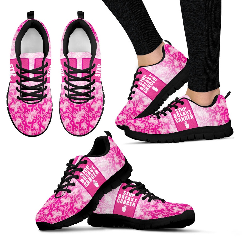 Breast Cancer Shoes Style Walking Sneaker, Designer Sneakers, Best Running Shoes