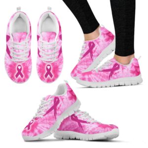 Breast Cancer Shoes Tie Dye Sneaker Walking&hellip;