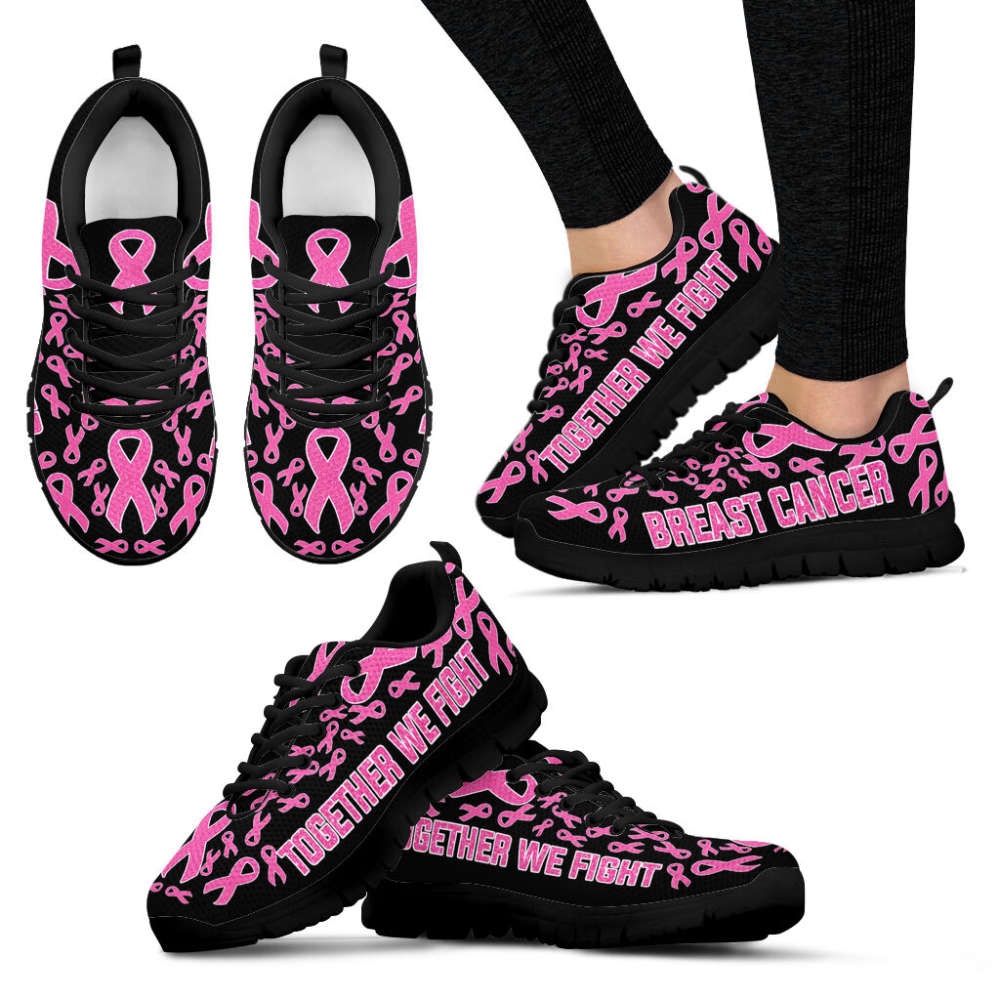 Breast Cancer Shoes Together We Fight Sneaker Walking Shoes Best Shoes, Designer Sneakers, Best Running Shoes