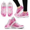 Breast Cancer Shoes Unicorn White Sneaker Walking Shoes, Designer Sneakers, Best Running Shoes