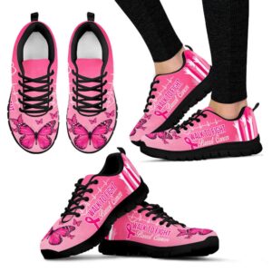 Breast Cancer Shoes Walk To Fight Sneaker&hellip;