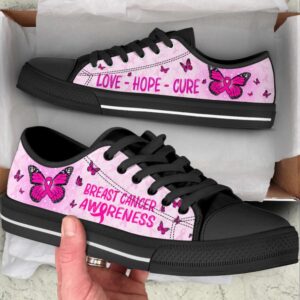 Breast Cancer Shoes With Butterfly Version Low&hellip;