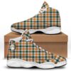 Buffalo Check St. Patrick’s Day Print Pattern Black Basketball Shoes, Basketball Shoes, Best Basketball Shoes 2024