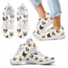 Bulldogs White Women’s Sneakers Walking Running, Designer Sneakers, Sneaker Shoes