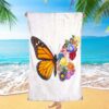 Butterfly Firefly Whisper I Love You To A Butterfly Beach Towel, Christian Beach Towel, Summer Towels Butterfly Firefly Whisper I Love You To A Butterfly Beach Towel, Christian Beach Towel, Summer Towels