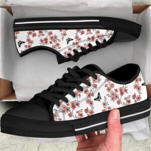 Butterfly Sakura Cherry Blossom Low Top Shoes,&hellip;
