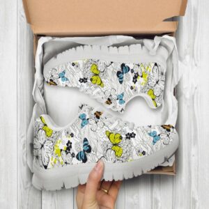 Butterfly Shoes Custom Name Shoes Butterfly Print&hellip;