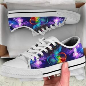 Butterfly Watercolor Infinity Low Top Shoes, Low&hellip;