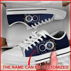 Camera Classic Double Lens Personalized Canvas Low&hellip;