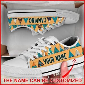 Camping Tents Native American Personalized Canvas Low&hellip;