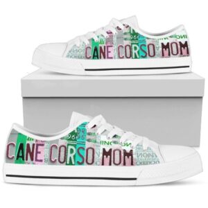Cane Corso Dog Mom Low Top Shoes,&hellip;