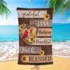 Cardinal Every Day Is A Gift Beach Towel, Christian Beach Towel, Summer Towels