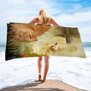 Cat Memorial Beach Towel, Take My Hand&hellip;