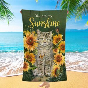 Cat Sunflower Garden Green Background, You Are… Cat Sunflower Garden Green Background, You Are…
