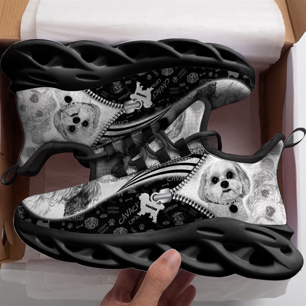 Cavachon Sketch Max Soul Shoes Kid, Max Soul Sneakers, Max Soul Shoes