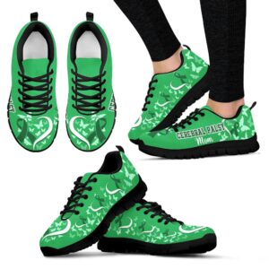 Cerebral Palsy Mom Shoes Heart Ribbon Sneaker&hellip;