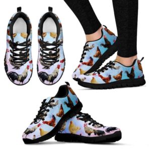 Chicken Lovers Women’s Sneakers (Black), Designer Sneakers,&hellip;